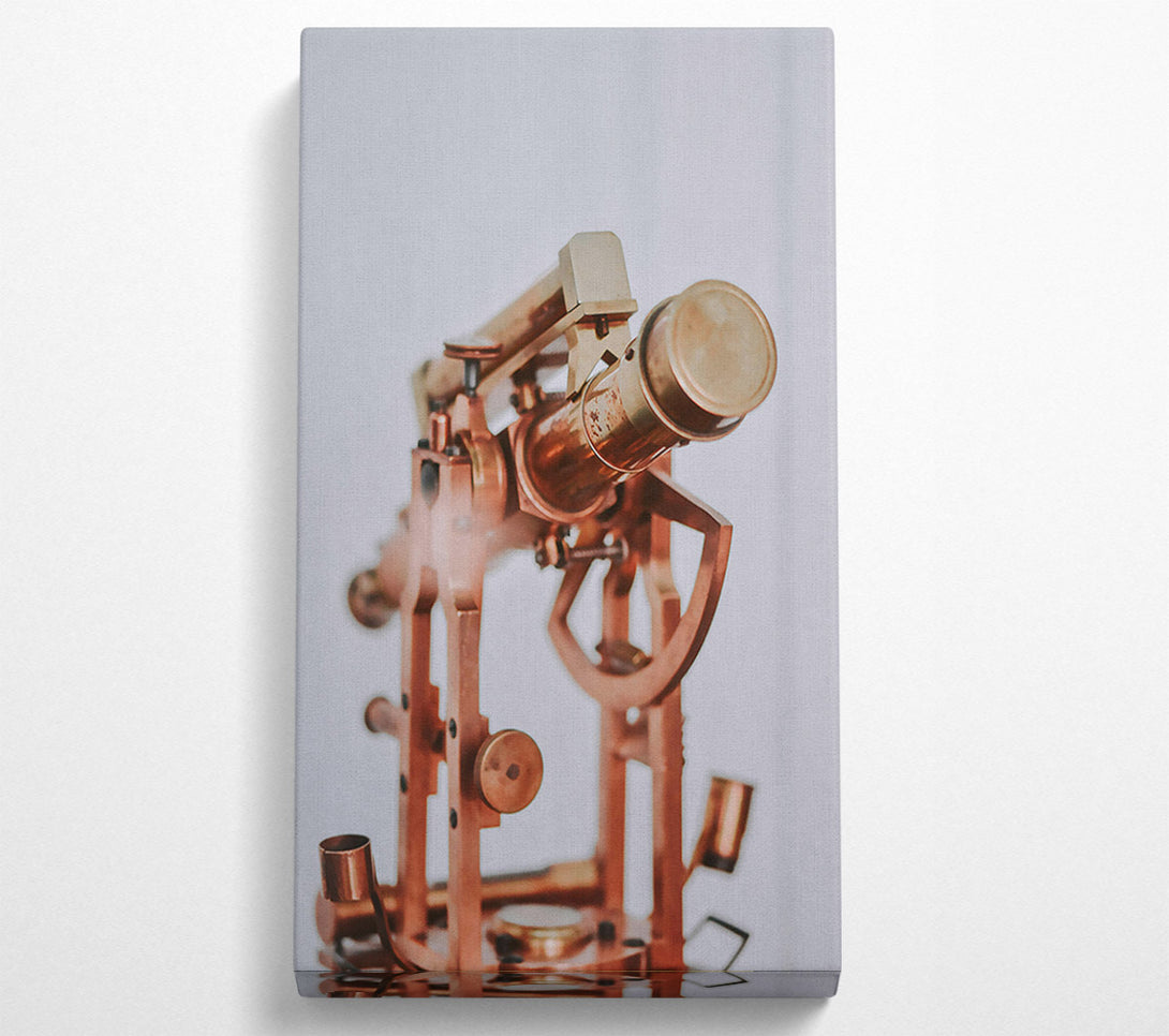  A Canvas Print of Copper Telescope Study Canvas Art