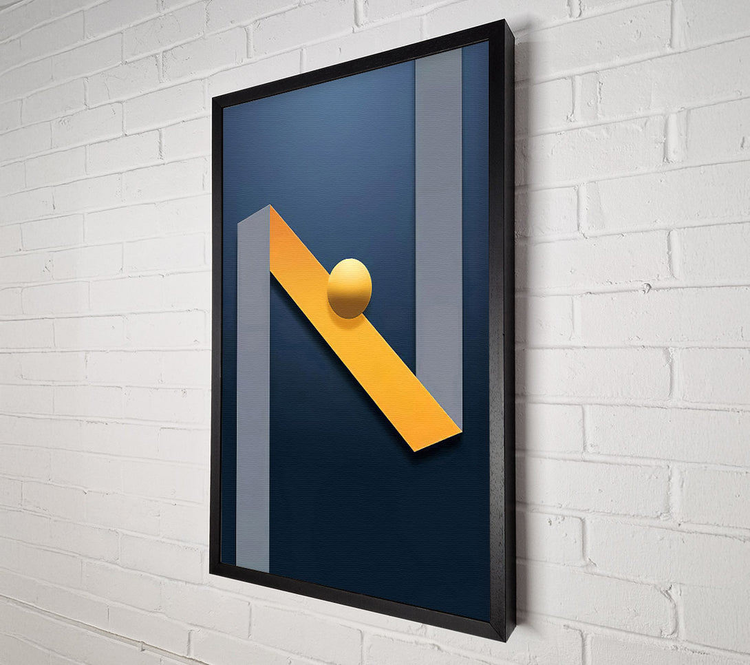  A Canvas Print of Blue Ribbon Canvas Art