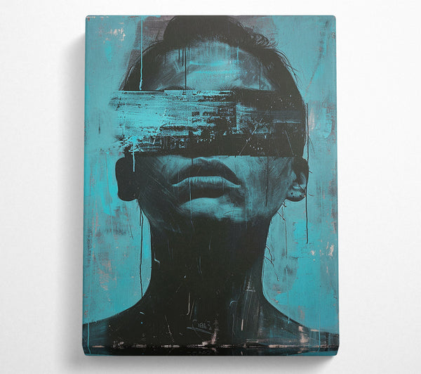  A Canvas Print of Blue Sightless Canvas Art