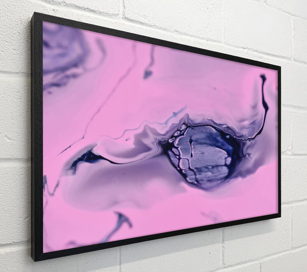 Pink Ink Swirl