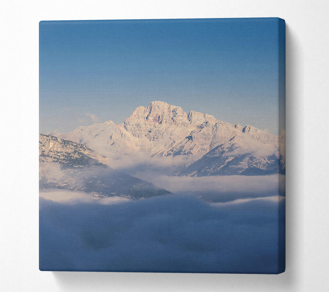  A Canvas Print of Blue Mountain Majesty Canvas Art