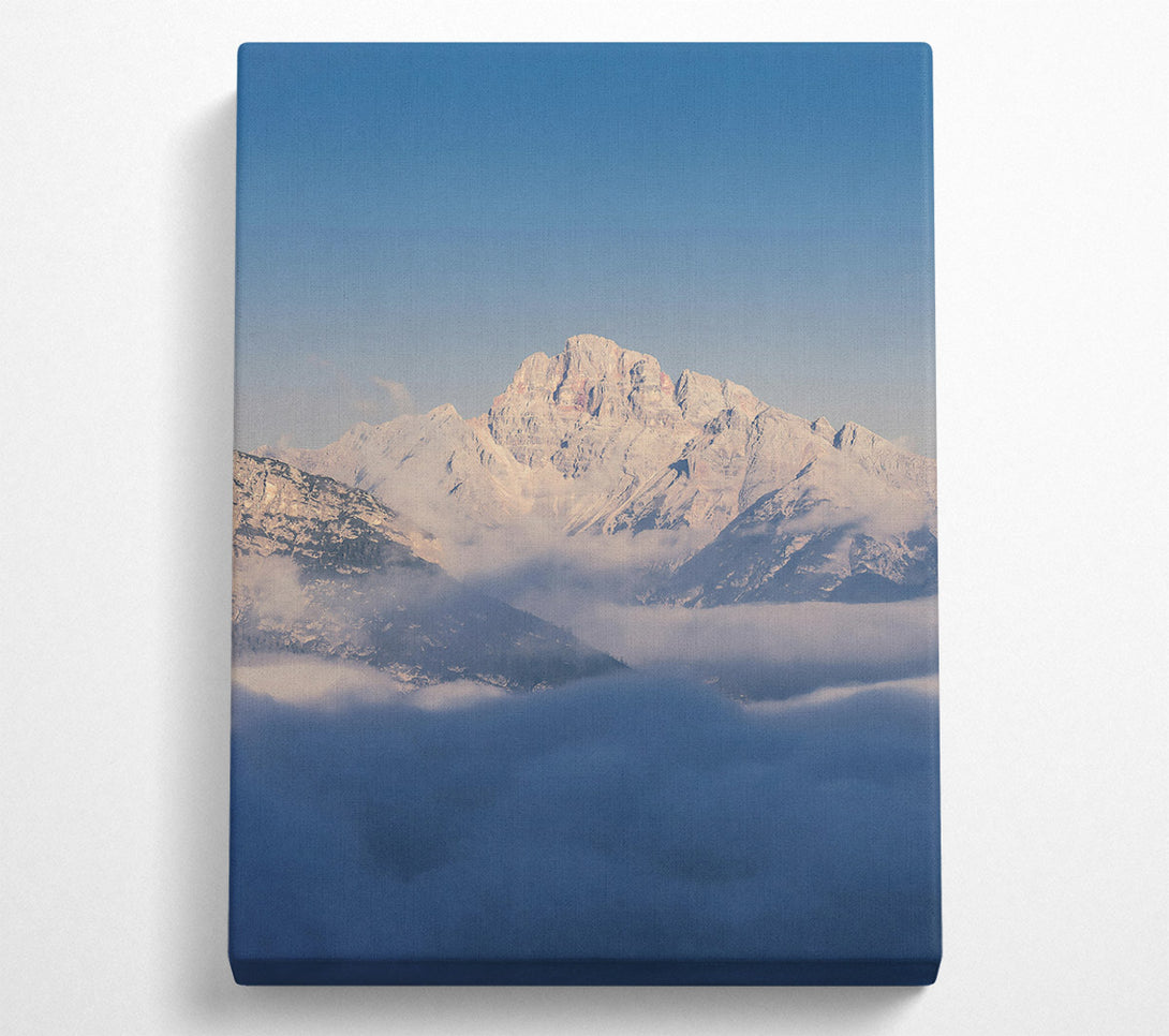  A Canvas Print of Blue Mountain Majesty Canvas Art