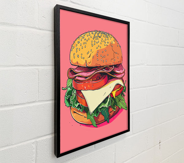 Orange Sesame Burger