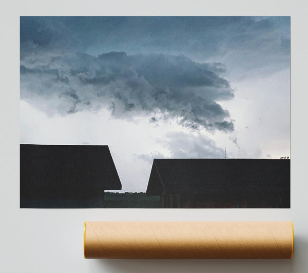 Gray Storm Clouds Print