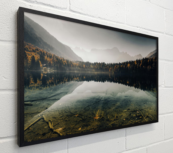 Blue Mountain Lake Reflection