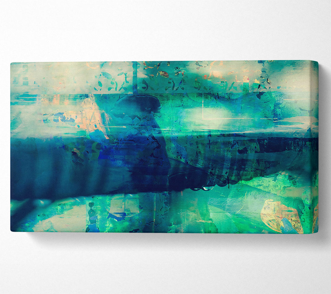  A Canvas Print of Azure Memories Canvas Wall Art