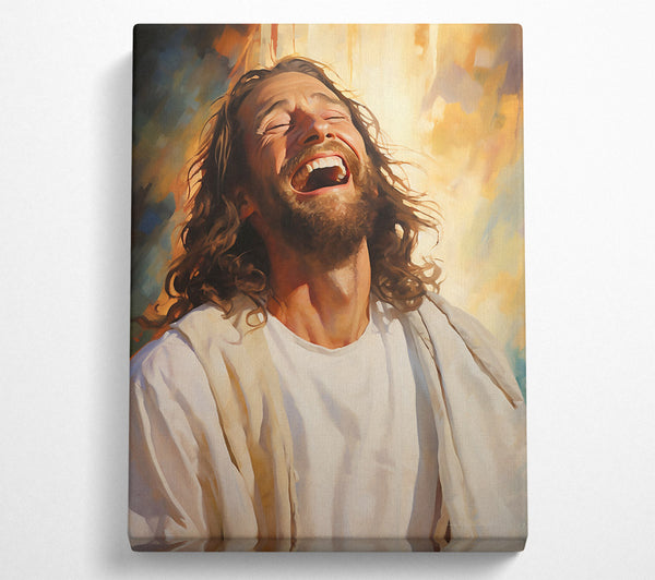  A Canvas Print of Golden Laughter Canvas Print