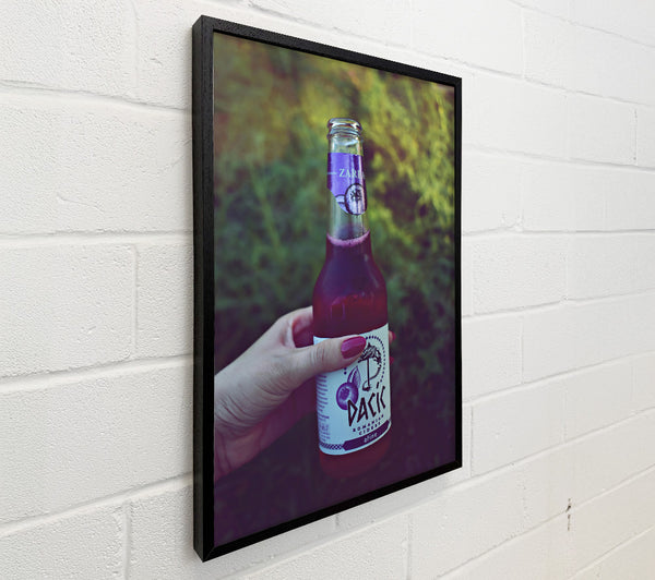 Purple Cider Bottle