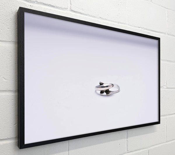 Silver Dolphin Ring