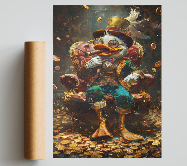 Golden Duck'S Wealth Poster