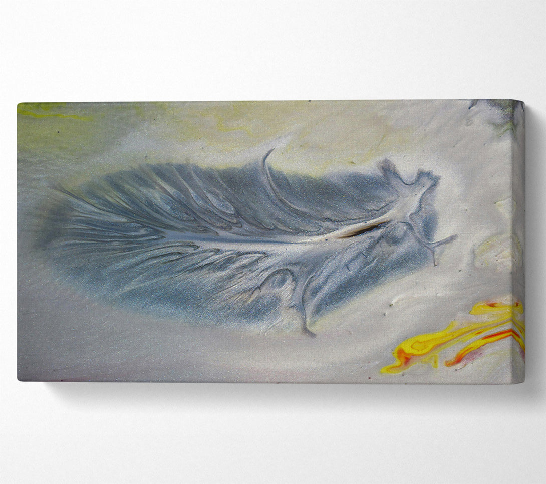  A Canvas Print of Silver River'S Embrace Canvas Wall Art