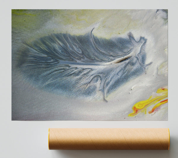 Silver River'S Embrace Print