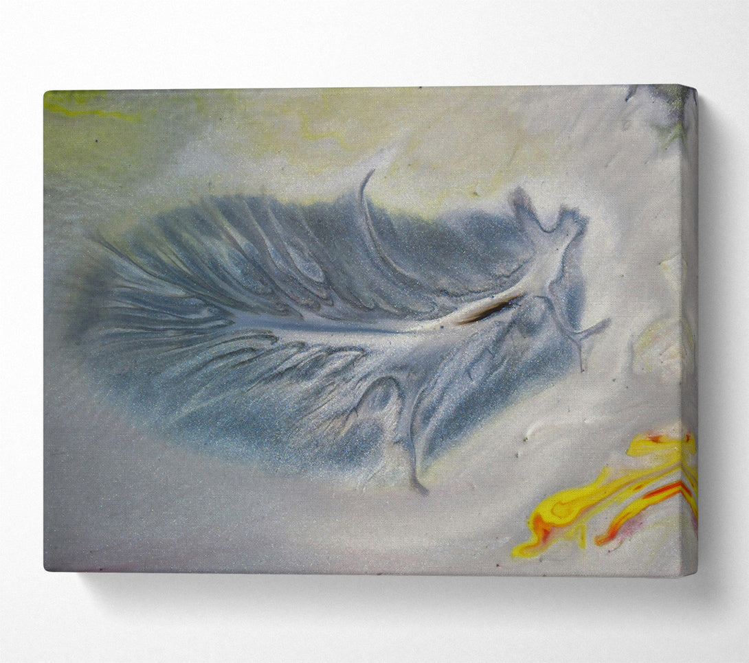  A Canvas Print of Silver River'S Embrace Canvas Wall Art