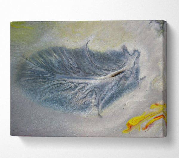  A Canvas Print of Silver River'S Embrace Canvas Wall Art