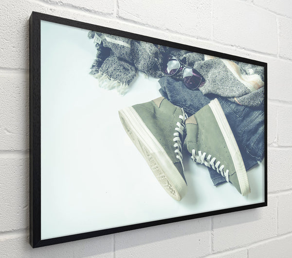 Olive Green Sneakers