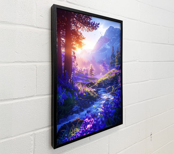 Purple Mountain Stream