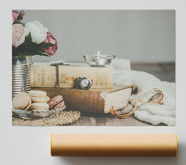 Warm Candle Glow Giclee Print