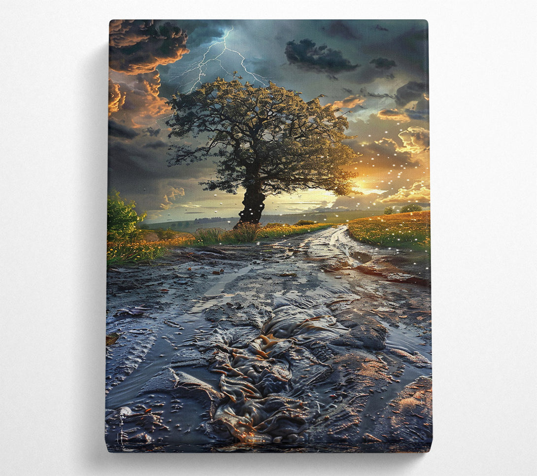  A Canvas Print of Loading... Canvas Print