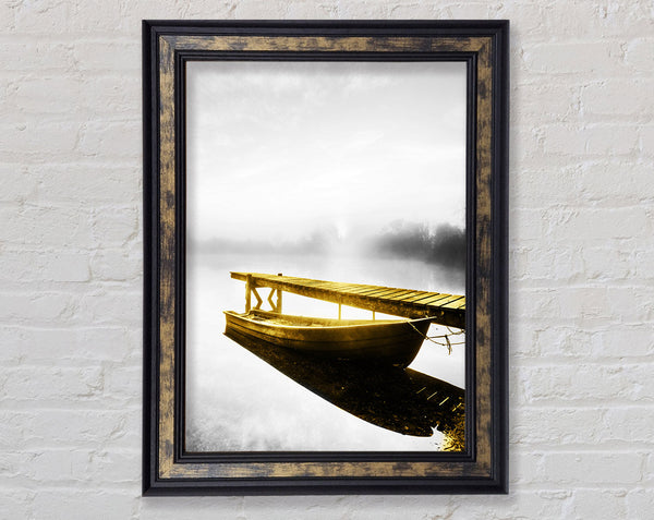 Boat Joy Framed Print