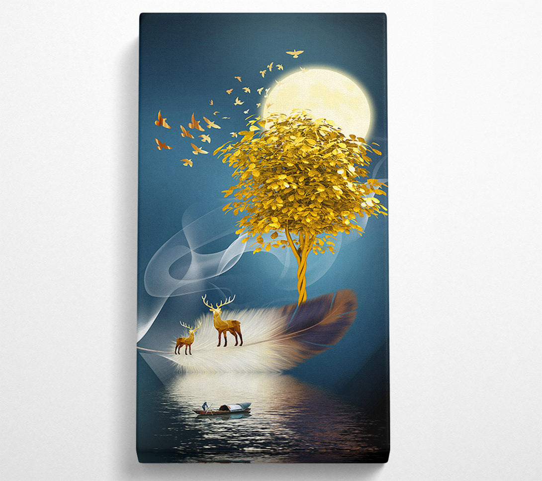  A Canvas Print of Boat On Water Canvas Wall Art