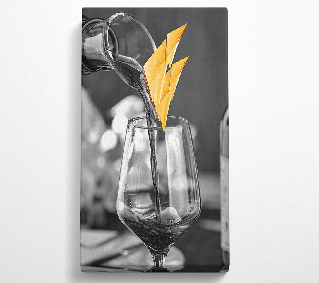  A Canvas Print of Boat Pour Canvas Print