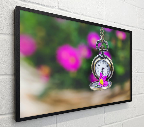 Pink Timepiece Bloom