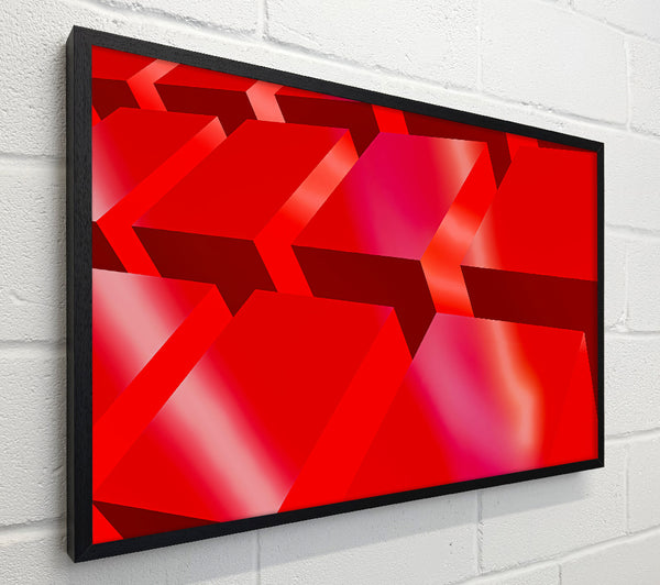 Crimson Cube Cascade