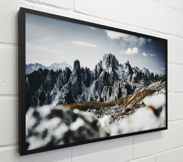 White Peaks In Winter
