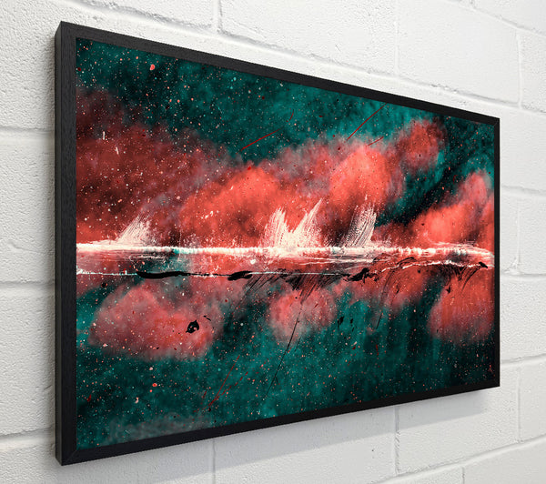 Crimson Cosmic Horizon