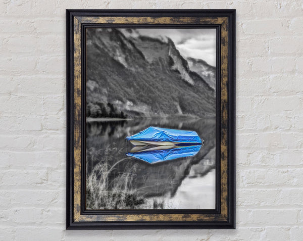 Boat Waiting Framed Print