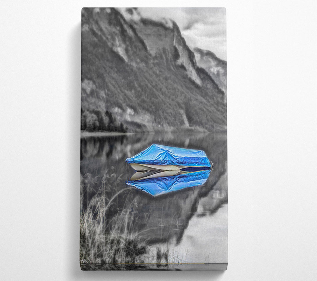  A Canvas Print of Boat Waiting Canvas Print