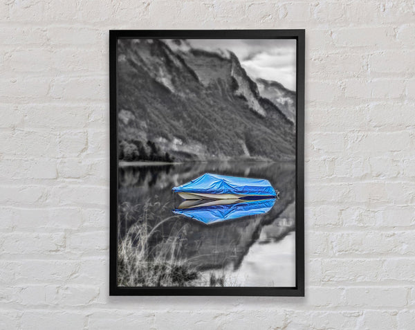 Boat Waiting Framed Print
