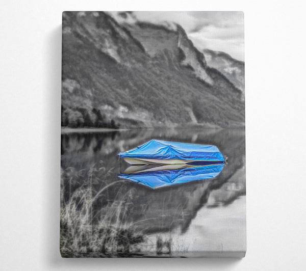  A Canvas Print of Boat Waiting Canvas Print