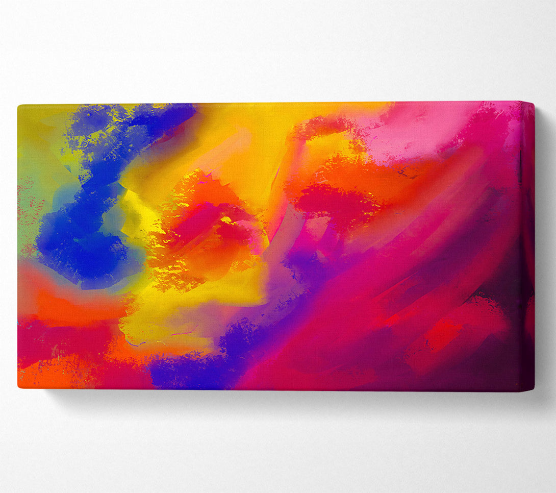 A Canvas Print of Crimson Dreamscape Canvas Wall Art