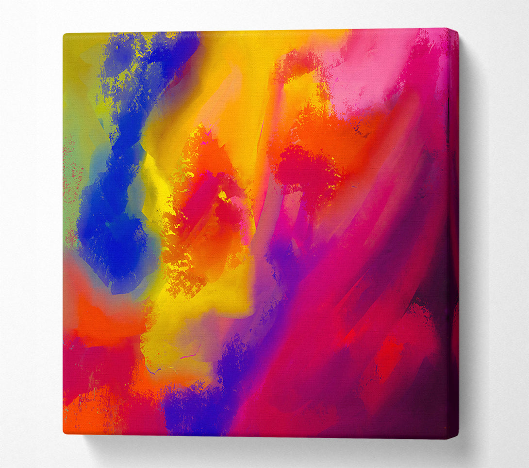  A Canvas Print of Crimson Dreamscape Canvas Wall Art