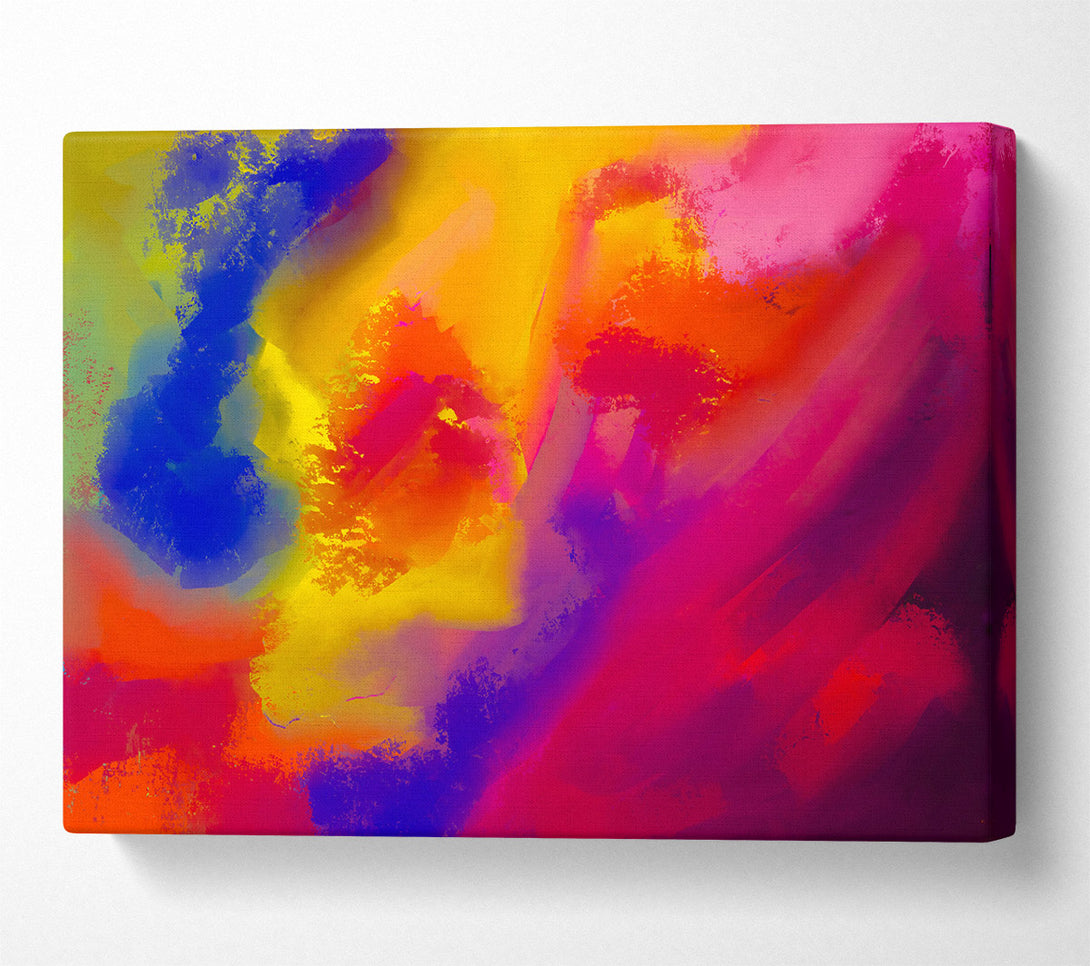  A Canvas Print of Crimson Dreamscape Canvas Wall Art