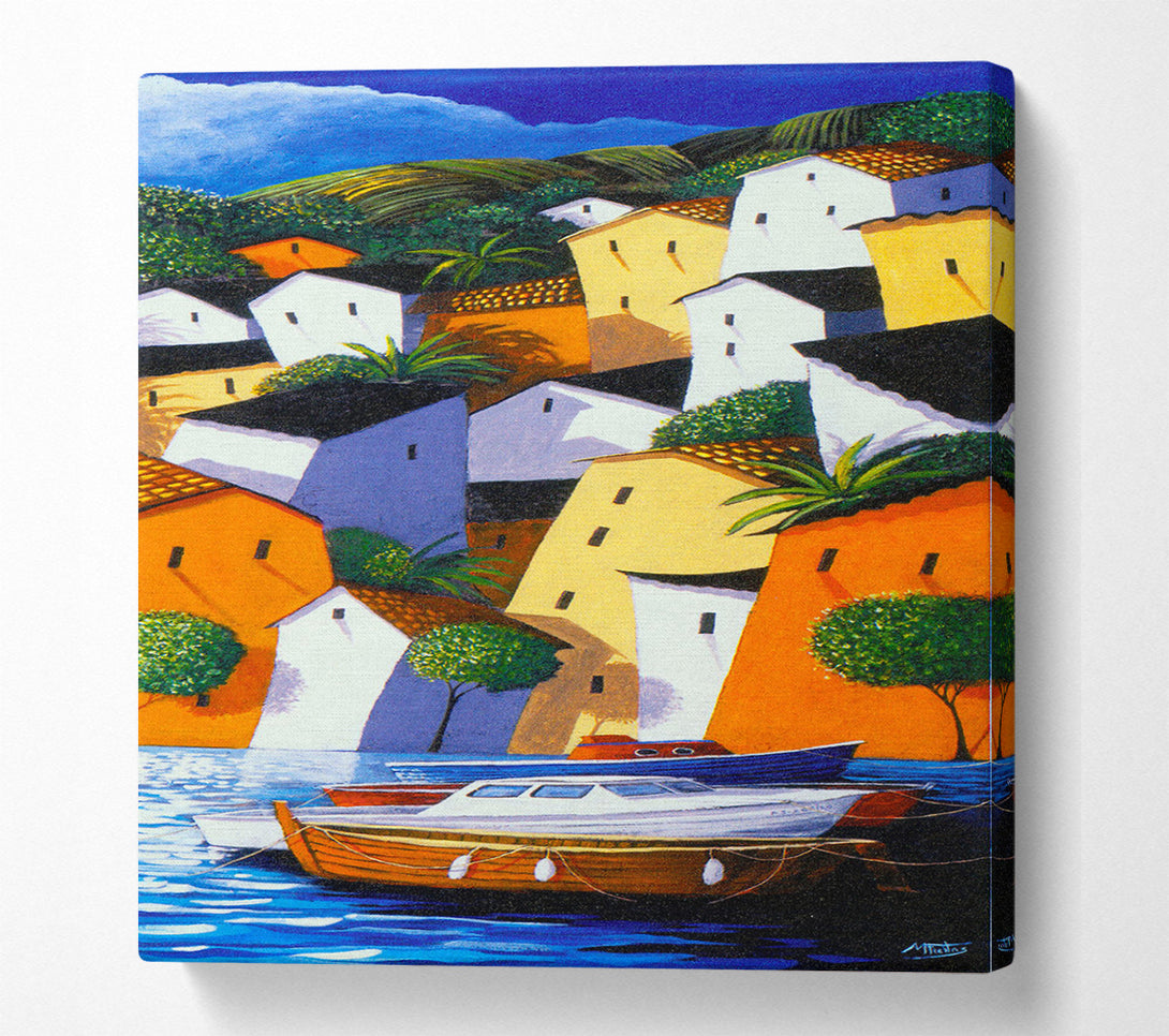  A Canvas Print of Boat Canvas Wall Art