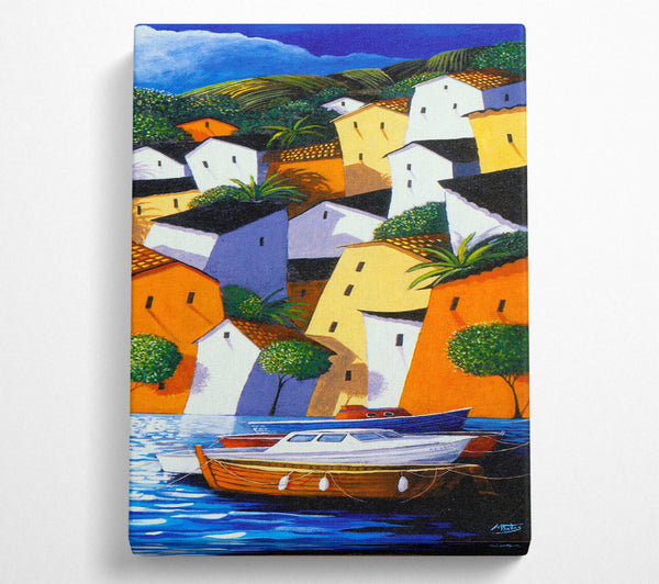  A Canvas Print of Boat Canvas Wall Art