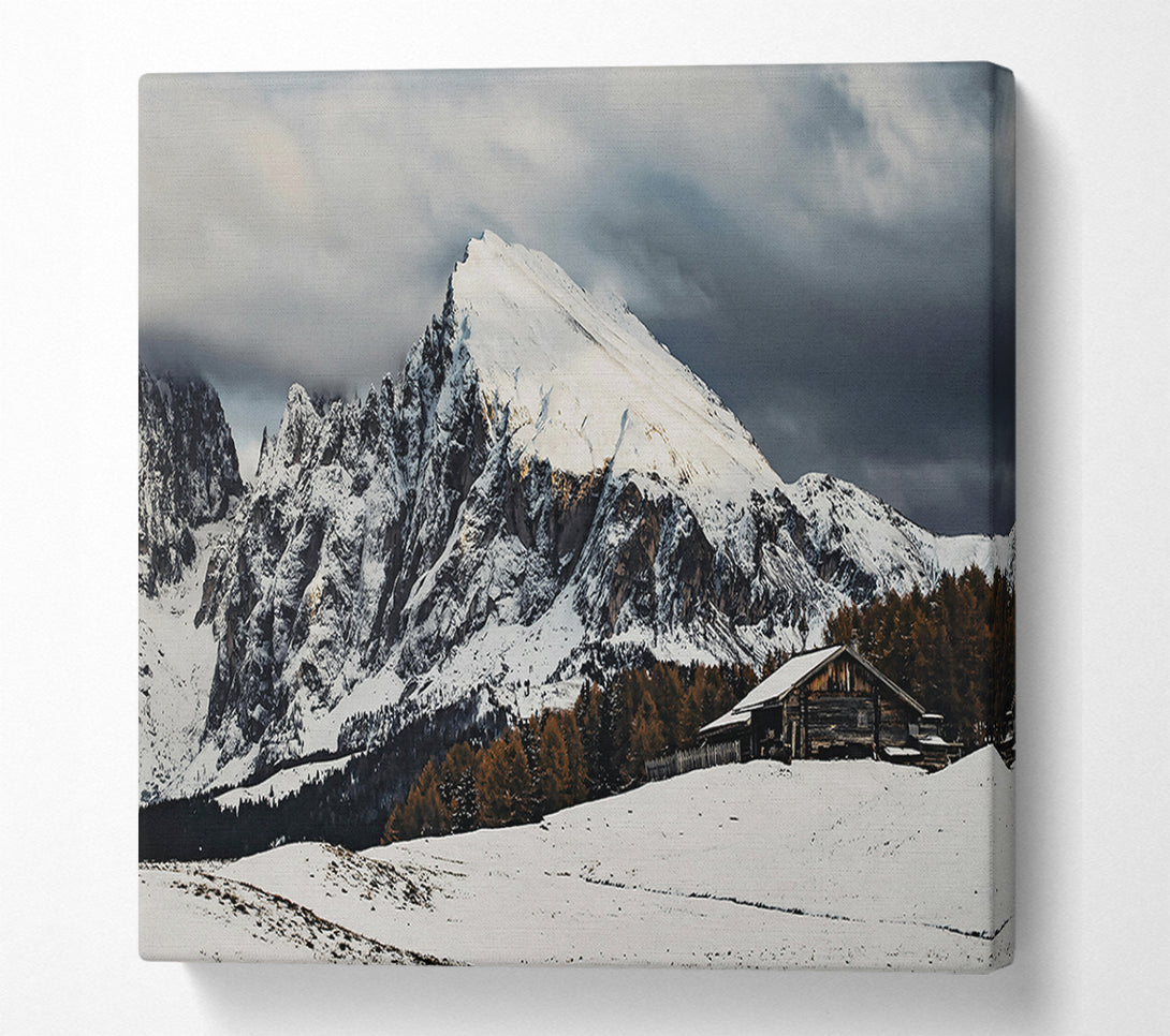  A Canvas Print of White Mountain Solitude Canvas Art