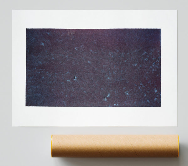 Indigo Field Study Print