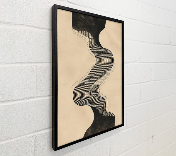 Black Striped Flow