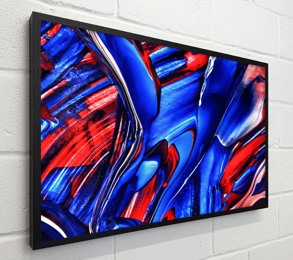 Blue Abstract Swirls