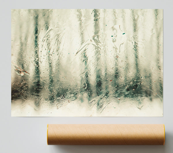 Green Through The Glass Giclee Print