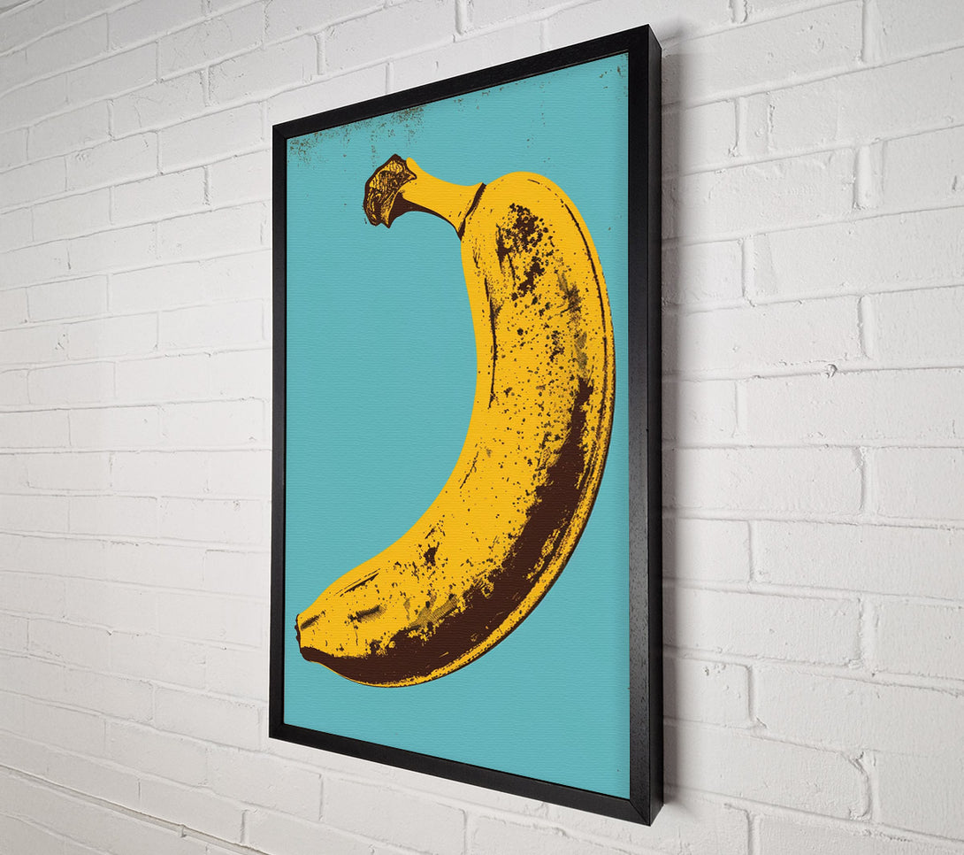  A Canvas Print of Bold Banana Canvas Print