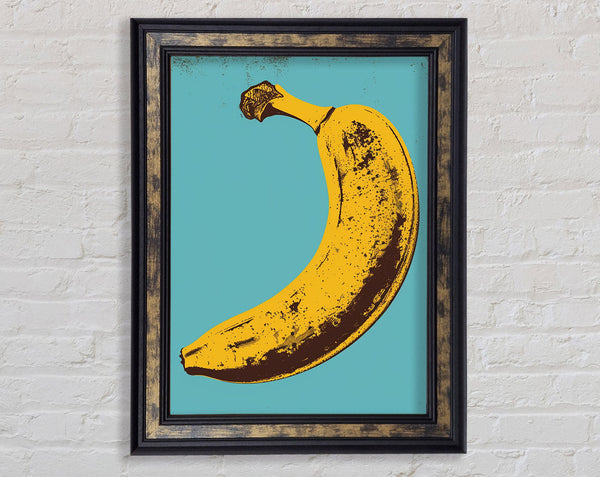 Bold Banana Framed Print