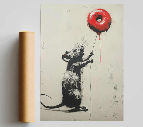 Red Dream Reaching Giclee Print