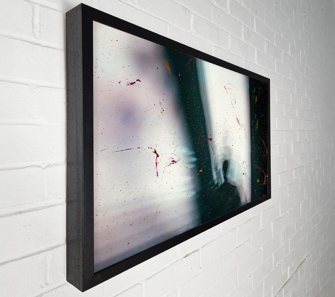  A Canvas Print of Azure Dust Specks Canvas Wall Art