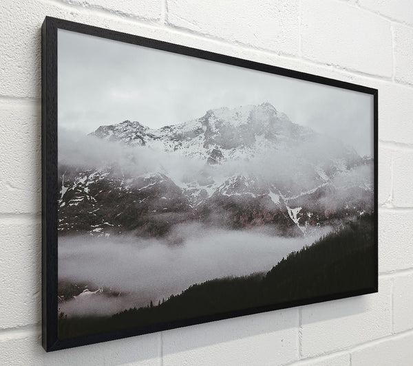 Silver Peak In Fog
