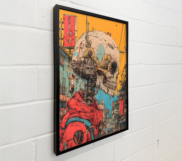 Red City Skull