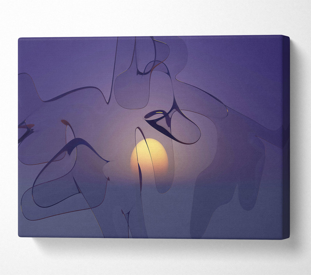  A Canvas Print of Loading... Canvas Print